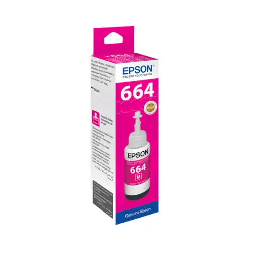 בקבוק דיו T6643 Magenta ink bottle Epson 