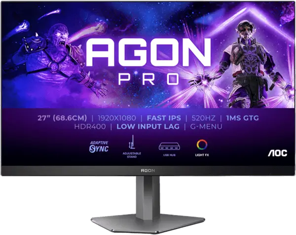 מסך מחשב גיימינג "27 AGON Pro AG276FK AOC