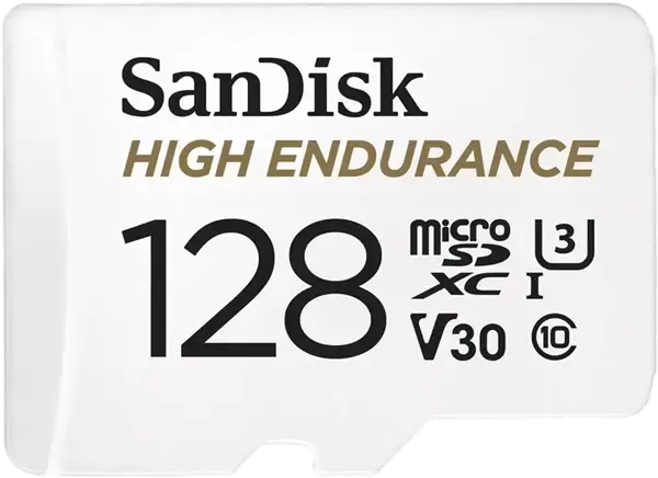 כרטיס זכרון High Endurance MicroSDHC 128GB Sandisk
