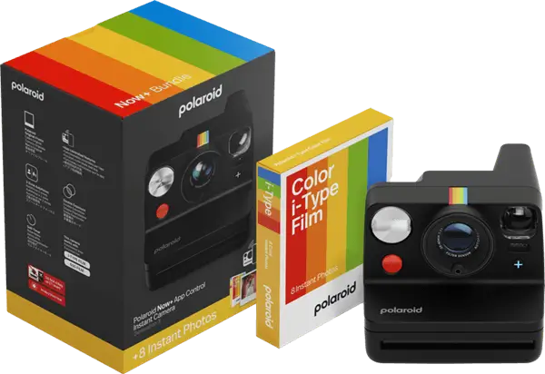 באנדל מצלמת פיתוח מהיר + דפי צילום Now Plus Gen 3 Polaroid - פולארויד
