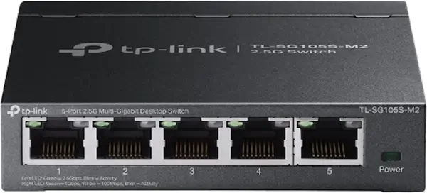 מתג 5 פורטים TL-SG105S-M2 TP-Link