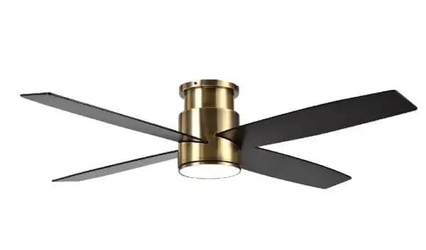 מאוורר תקרה שחור "52 מקיאטו CCT 25W DC