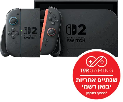 קונסולה ניידת Red and Blue Joy-Con Switch 2 + Pokémon Legends: Z-A Code Nintendo Switch