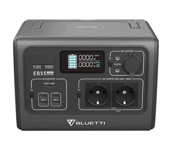 תחנת כוח ניידת EB55 700W 537Wh Bluetti