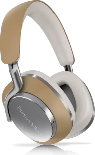 אוזניות אלחוטיות עם ביטול רעשים Px8 - בז' \ אפור B&W