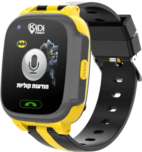 שעון חכם 4G לילדים Batman 2025 Kidiwatch - שעונים חכמים לילדים