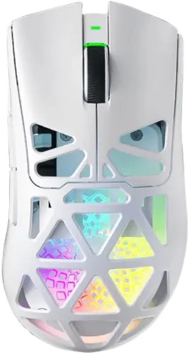 עכבר גיימינג אלחוטי SC620 - לבן AULA