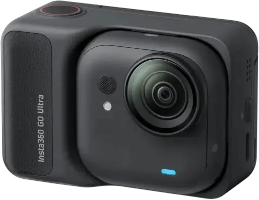 מצלמת אקסטרים זעירה GO Ultra Standard Bundle Insta360 - שחור