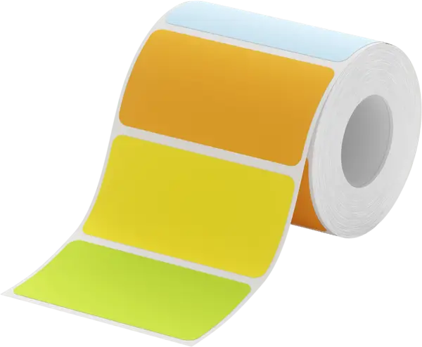 מדבקות צבעוניות 315 יחידות 40x20 מ"מ NIIMBOT