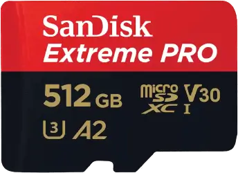 כרטיס זיכרון 64GB Extreme Pro microSDXC 200MB/s Sandisk