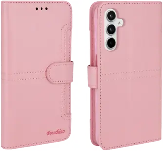 כיסוי ספר לסמארטפון TASCA ל-Galaxy A17 - ורוד Pouchino