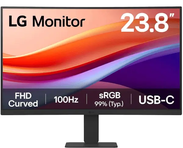 מסך מחשב קעור "23.8 24U421A-B LG