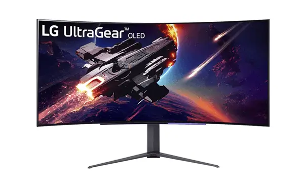 מסך גיימינג קעור "45 GR95QE-B45 UltraGear OLED 4K LG