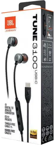 אוזניות In Ear Tune T310C JBL