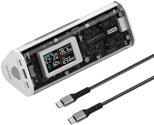 סוללת גיבוי Shargeek 170 24,000mAh Sharge