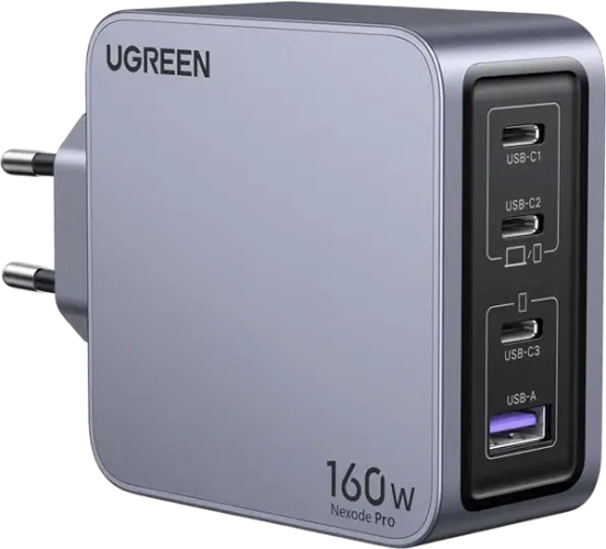 מטען קיר Nexode Pro 160W GAN UGREEN