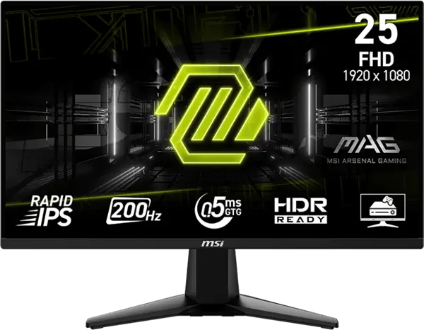 מסך מחשב גיימינג "24.5 MAG 255F E20 MSI