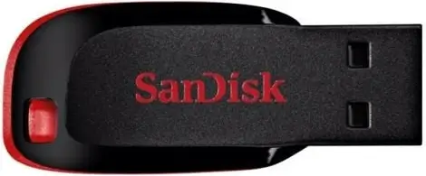 זיכרון נייד  Cruzer Blade 128GB Sandisk