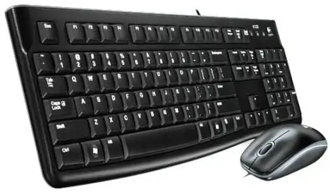 מקלדת ועכבר Desktop MK120 Logitech