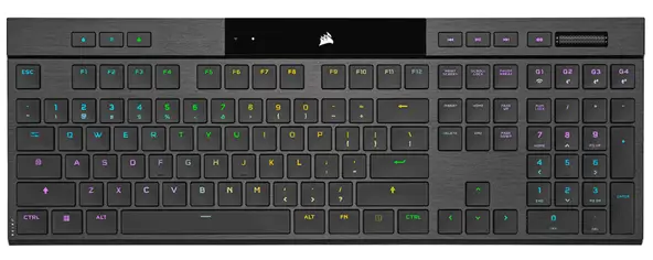 מקלדת גיימינג אלחוטית K100 AIR Corsair