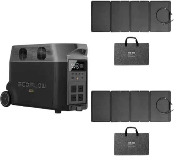 מערכת סולארית היברידית DELTA3600PRO800 HYBRID SYSTEM ECOFLOW