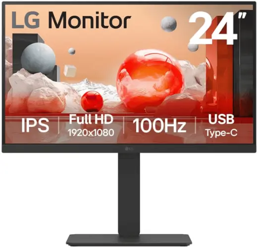 מסך מחשב "24 24BA650-B LG