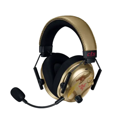 אוזניות גיימינג אלחוטיות עם ביטול רעשים אקטיבי Blackshark V3 Pro - Counter-Strike 2 Edition Razer