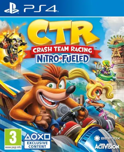 Crash Team Racing Nitro Fueled Playstation - PS4