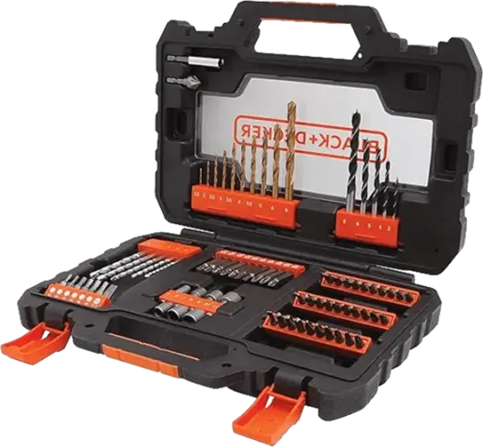 סט 76 חלקים למקדחה A7231-XJ BLACK AND DECKER