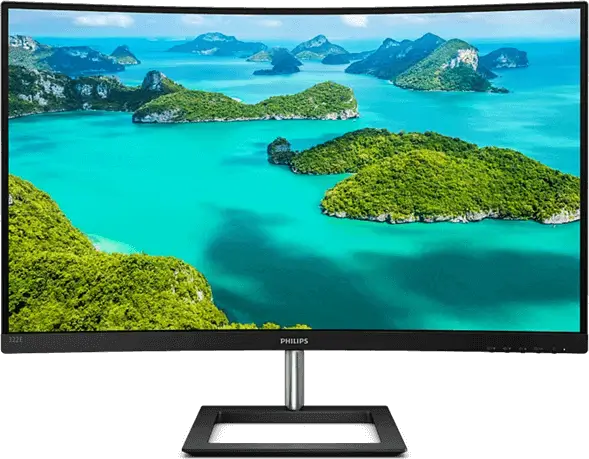 מסך מחשב "32 מקומר ‏Full HD 322E1C Philips