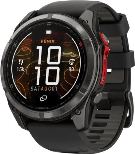 שעון חכם 51 מ"מ Fenix 8 Pro MicroLED Sapphire Titanium גרמין - Garmin