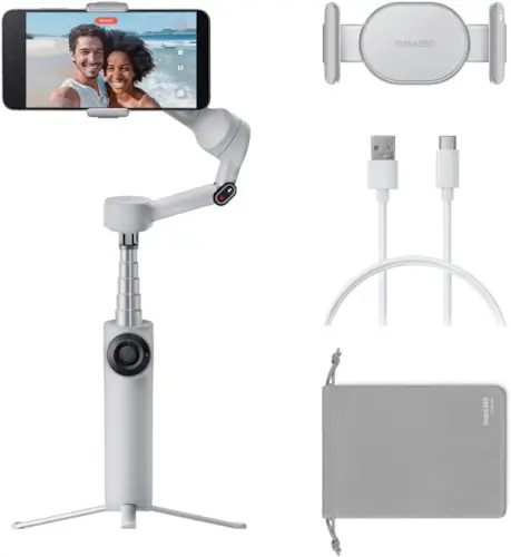 קיט גימבל לסמארטפון Flow 2 AI Standard Bundle Insta360