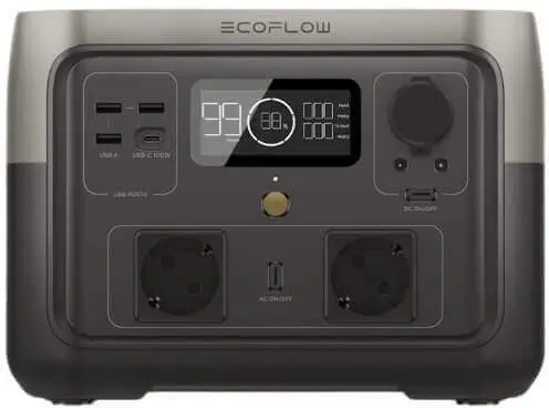 תחנת כוח ניידת River 600-2-MAX ECOFLOW