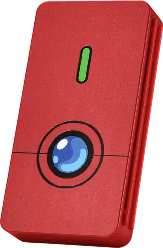 נרתיק אחסון ל-48 כרטיסי משחק Switch Game Storage with 48 Card Slots - Red FUNLAB