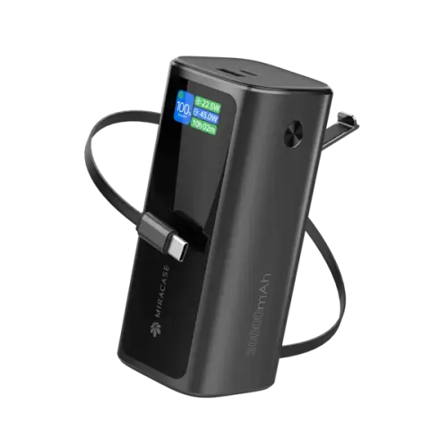 סוללת טעינה ניידת MPBC20PD130W Miracase