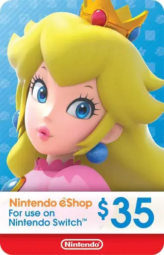 US eShop 35$ Code in Box Nintendo Switch