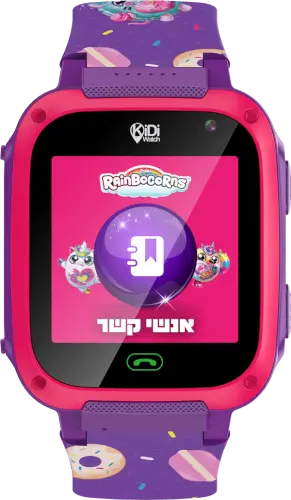 שעון חכם לילדים עם סים מובנה FRIENDS LBS Rainbocorn Kidiwatch - שעונים חכמים לילדים