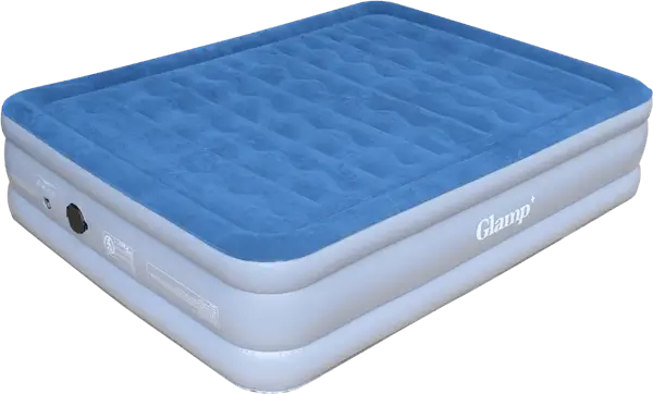 מזרן זוגי עבה מתנפח GTDAB46 - כחול \ אפור Glamp