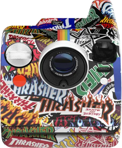 מצלמת פיתוח מהיר Now Instant Camera Generation 3 THRASHER Edition Polaroid - פולארויד