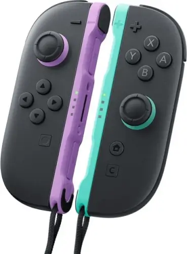 זוג בקרי ימין ושמאל צבע ירוק/סגול Joy-Con Nintendo Switch 2 Nintendo Switch