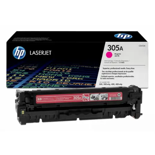 טונר מג'נטה CE413A 305A HP