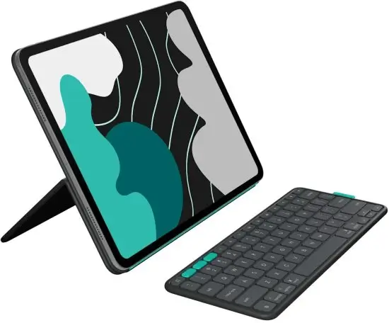 כיסוי ומקלדת לאייפד Pro 13 / Air 13 Flip Folio Logitech