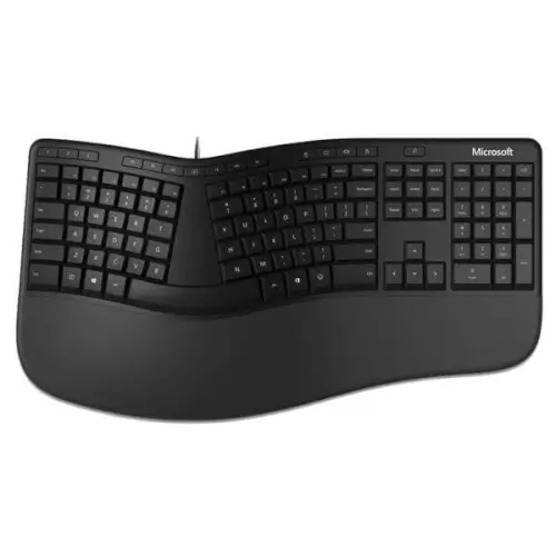 מקלדת חוטית Ergonomic Keyboard LXM-00016 Microsoft