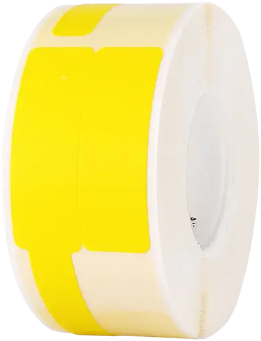 מדבקות צהובות 100 יחידות 25X78 מ"מ NIIMBOT