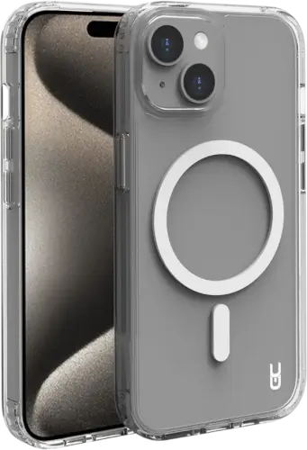 כיסוי לסמארטפון Crystal MagSafe for iPhone 15 Plus GripCase