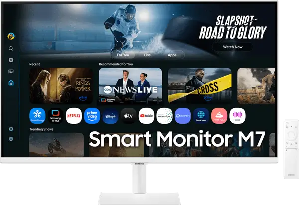 מסך מחשב חכם "32 M7 M70F 4K Samsung Vision AI S32FM701UU  Samsung