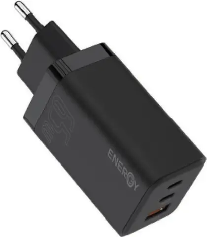 מטען קיר Premium 2C+1QC PD65W Energy