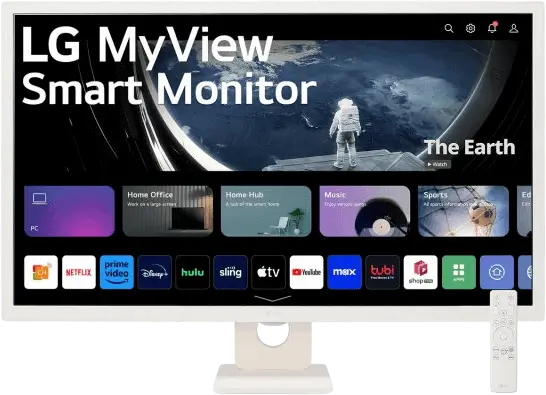 מסך מחשב חכם "31.5 MyView 32SR50F-W LG