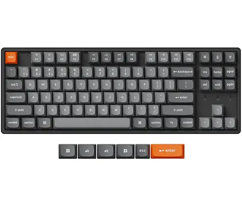 מקלדת אלחוטית מכנית K8 Max QMK Keychron