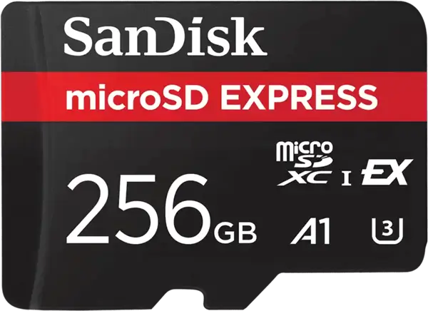 כרטיס זיכרון microSD Express 256GB Sandisk